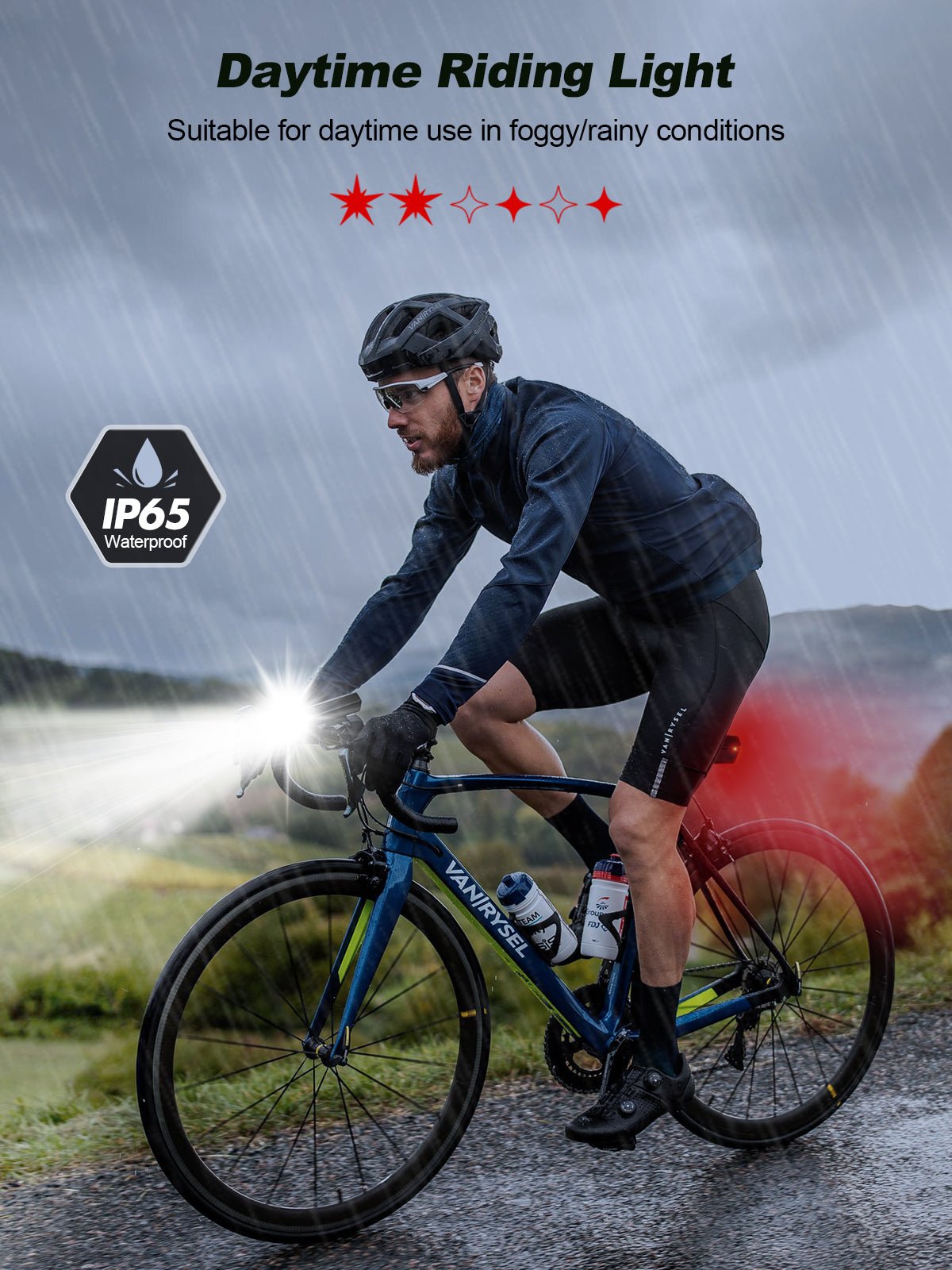 2026 New 1000 Lumen Super Bright Bike Lights with Side Light - zewdov