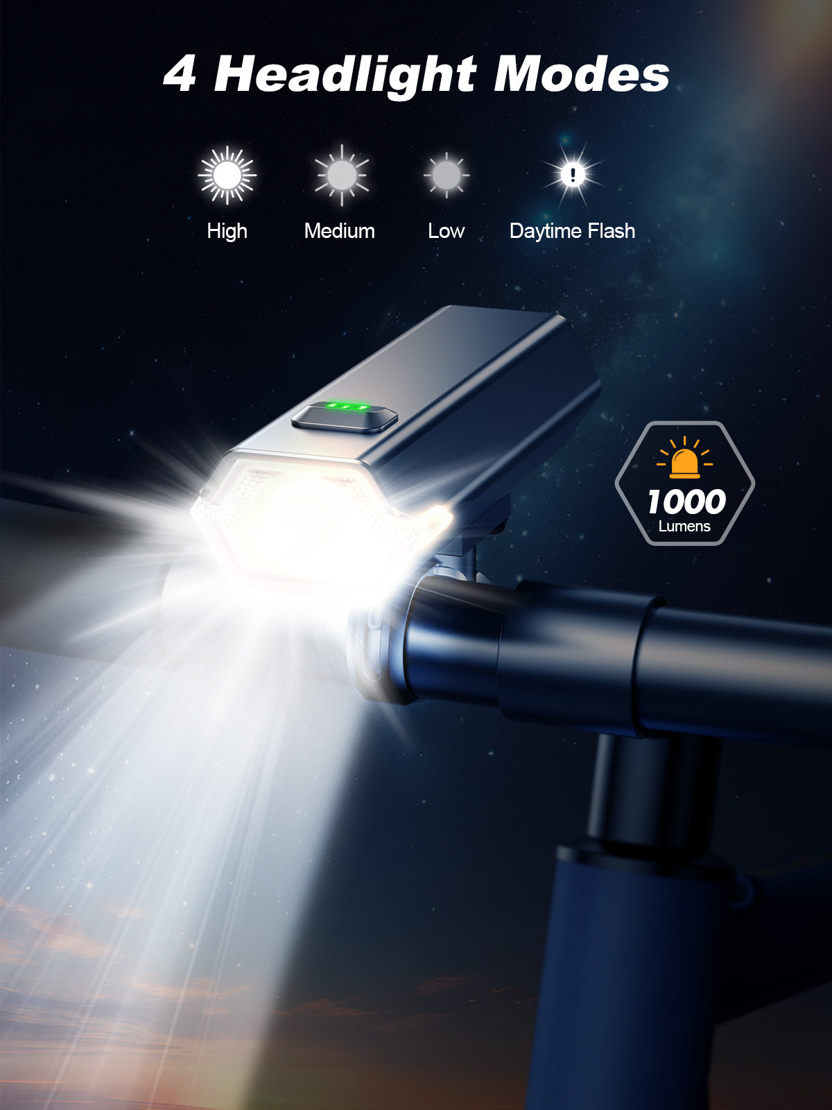 4 Headlight Modes