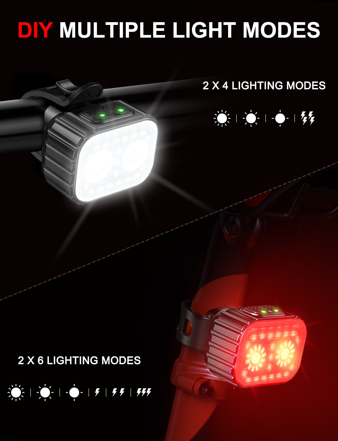 DIY MULTIPLE LIGHT MODES