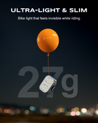 Bike Lights, Ultra-Slim & Lightweight Rechargeable Bicycle Lights Set