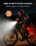 Clearly illuminates the road ahead