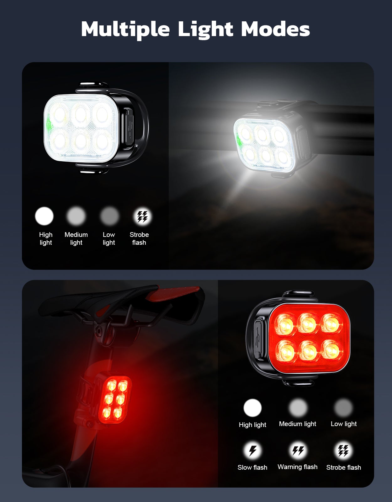 Multiple Light Modes