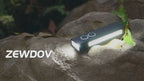 Zewdov 1300 Lumen EDC Pocket Flashlight, USB Rechargeable Mini Flashlight – Compact Everyday Carry LED Torch